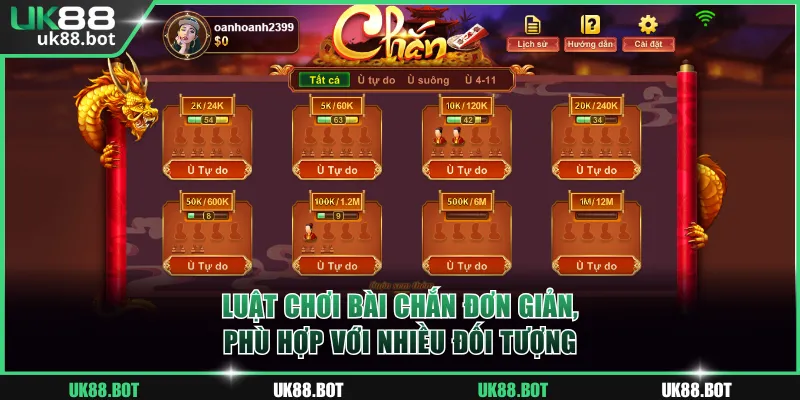 Cách chơi bài chắn khá đơn giản, phù hợp mọi đối tượng 