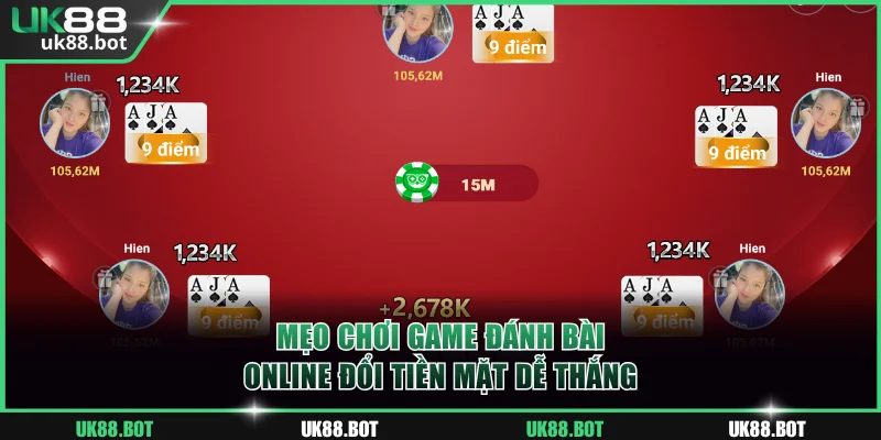 Mẹo chơi game đánh bài online đổi tiền mặt dễ thắng